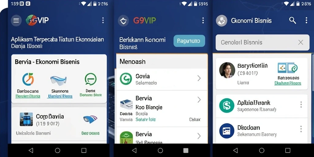 Antarmuka G9VIP yang informatif dan mudah digunakan.