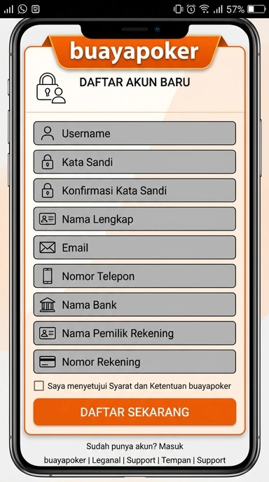 Buat Akun Baru di buayapoker Dengan Mudah