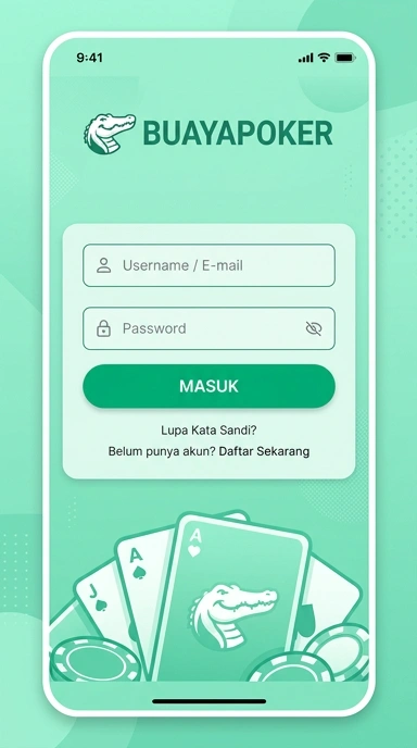 Masuk Akun Buayapoker untuk Pengguna Android